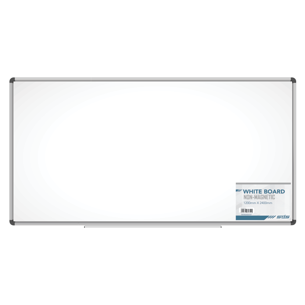 SDS Non Magnetic Whiteboard 1200 x 2400mm